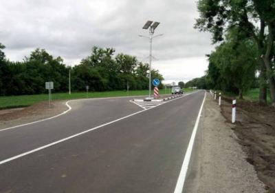 На Полтавщине оборудовали первый в Украине комплекс принудительного снижения скорости