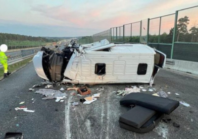 На кордоні між Польщею і Німеччиною розбився автобус з українцями