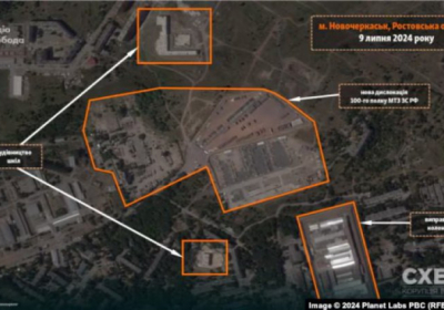 росіяни звели нову військову базу під Ростовом, яку можуть використовувати для забезпечення своїх бойових частин  