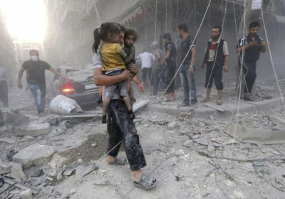Наслідки вибуху автомобіля в сирійському Аазазі. Фото: Sky News Arabia