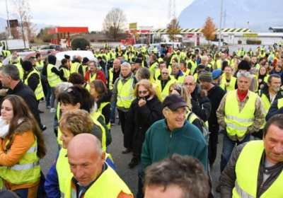 Протесты водителей во Франции: 229 пострадавших, более сотни задержанных