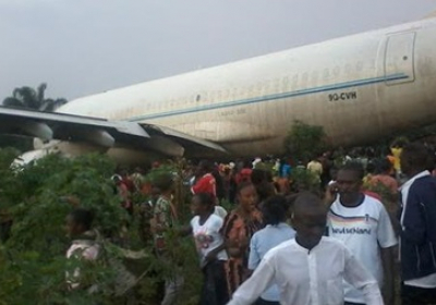 В Конго в результате авиакатастрофы погибли около десяти человек