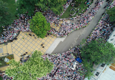 Хресна хода УПЦ КП: поліція нарахувала 65 тисяч вірян
