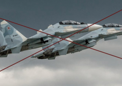 росіяни втратили біля острова Зміїний Су-30СМ