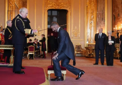 Король Чарльз ІІІ висвятив Девіда Бекгема у лицарі