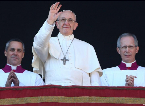 Папа Римский в пасхальном обращении пожелал мира Украина и Сирии