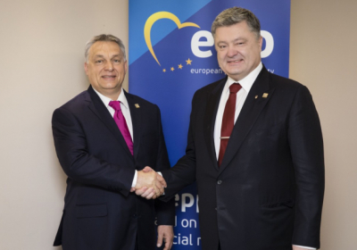 Віктор Орбан та Петро Порошенко. Фото: president.gov.ua