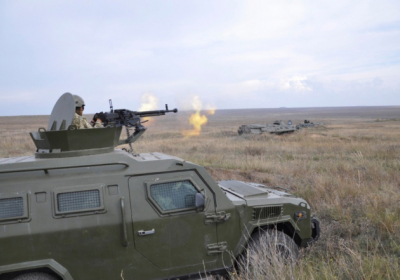 Пограничники потренировались отражать атаку из Азовского моря