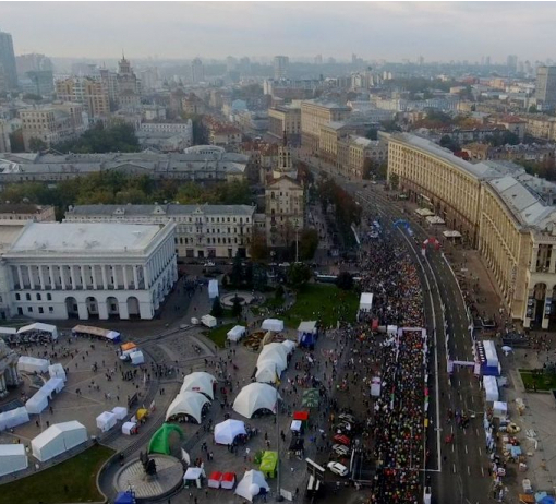 Завтра в Киеве перекроют 48 улиц