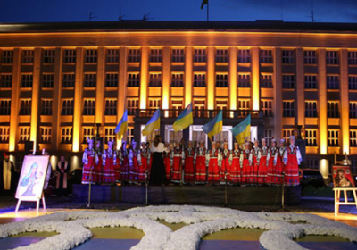 Ужгород першим розпочав святкувати День Незалежності України