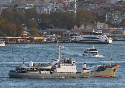 Російський корабель зазнав катастрофи у Чорному морі 