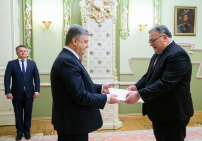 Порошенко прийняв вірчі грамоти у посла Угорщини
