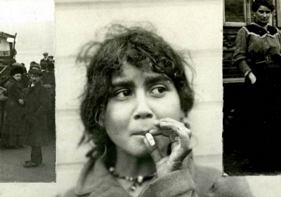 Дівчина в циганському таборі біля Амстердама. Нідерланди, 1912 рік.
