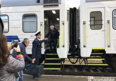 В Ригу прибыл первый рейс украинского поезда 