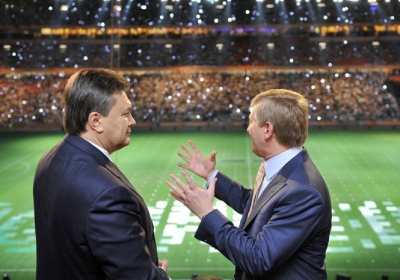 Віктор Янукович, Рінат Ахметов. Фото: lenta.zp.ua