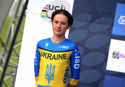 Українська велогонщиця Соловей здобула медаль чемпіонату Європи