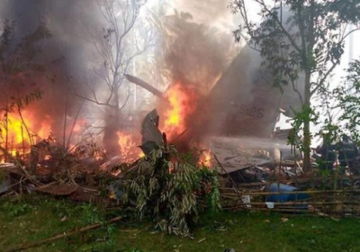 Авария военного самолета на Филиппинах: число жертв достигло 29