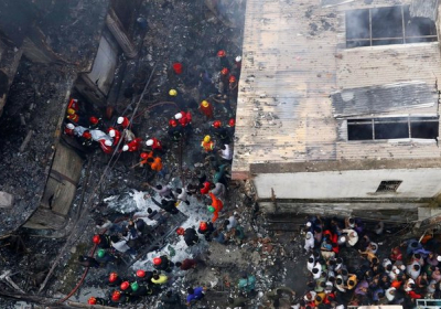 В столице Бангладеш в результате пожара погибли не менее 70 человек