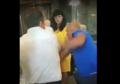 На Львовщине городской голова избил активиста, - ОБНОВЛЕНО (видео)