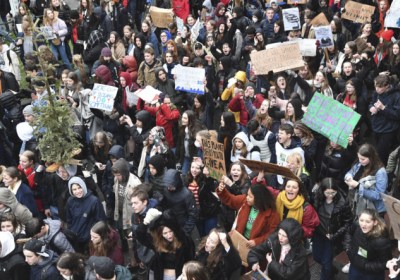 У Бельгії понад десять тисяч школярів знову влаштували марш на захист клімату
