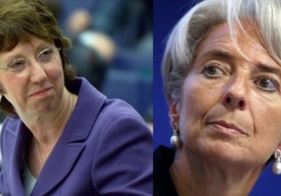 Про деньги для Украины Эштон поговорит с исполнительным директором МВФ