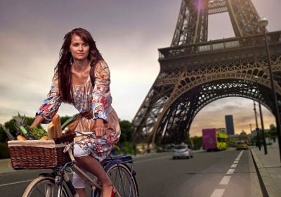 Французы зарабатывают, уезжая на работу на велосипеде