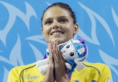 Всі нагороди на чемпіонаті з плавання у Франції завоювала українка