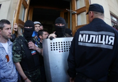 За содействие террористам СБУ задержала одного из руководителей милиции Славянска