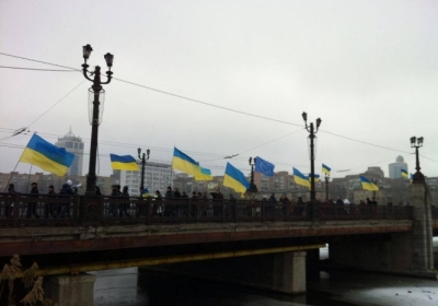Евромарш шагает Донецком (фото, видео)