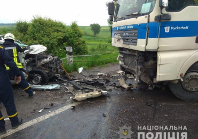 В ДТП в Тернопольской области погибли четверо сотрудников 