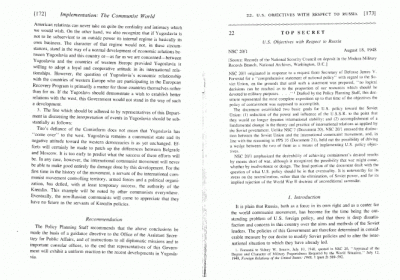 Завдання щодо Росії: Директива Ради Національної Безпеки США від 18 серпня 1948 року