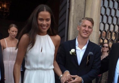 Бастіан Швайнштайгер одружився із сербською тенісисткою