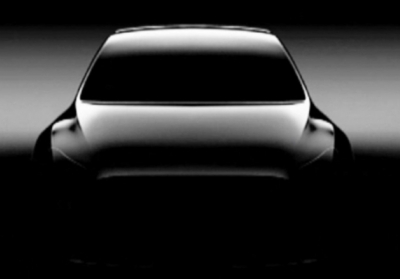 Ілон Маск показав тизерне зображення нової моделі автомобіля Tesla - Model Y