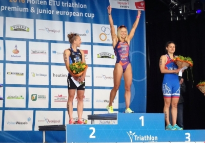Українка Єлістратова перемогла на етапі Кубка Європи з триатлону