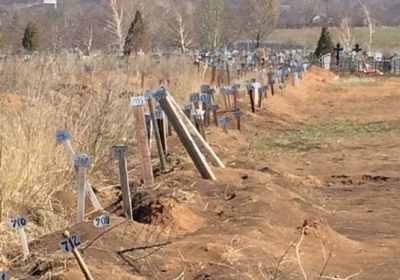 На цвинтарі біля Єнакієвого з'явилось понад 700 безіменних могил