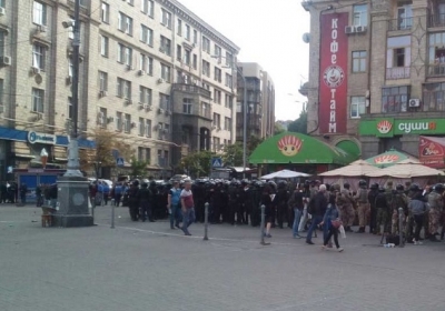 В результате столкновений между футбольными фанатами в Киеве арестованы 13 человек
