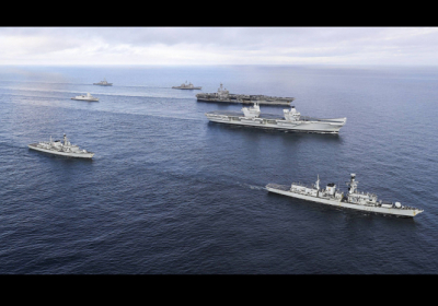Найбільший корабель британського флоту відбув на навчання НАТО