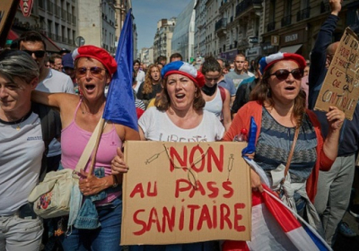 Понад 200 тисяч людей протестували проти COVID-паспортів у Франції