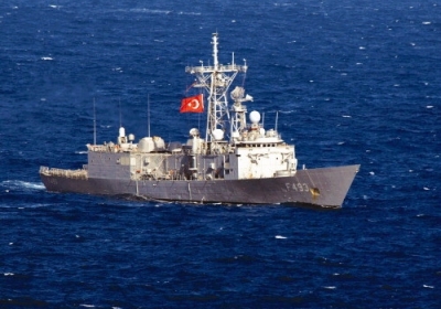 Турецькі бунтівники захопили фрегат ВМС