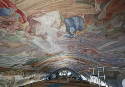 У львівському храмі відреставрували унікальні фрески XVIII століття