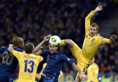 Украина со счетом 2:0 победила сборную Франции