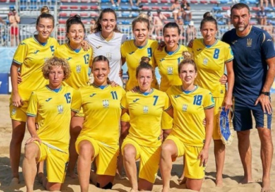 У відборі Всесвітніх пляжних ігор українські футболістки здобули 
