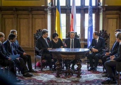 У Гданську почалася тристороння зустріч Порошенка, Коморовського і Пан Гі Муна, - фото