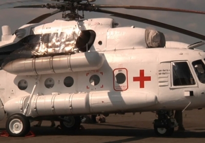 Нацгвардія отримала вертоліт для евакуації поранених у зоні АТО, - відео