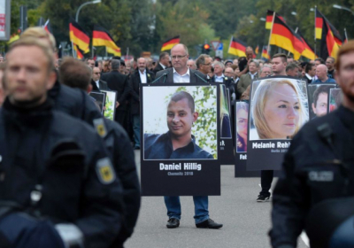 Протести у Німеччині щодо політики біженців: поліція затримала 300 учасників
