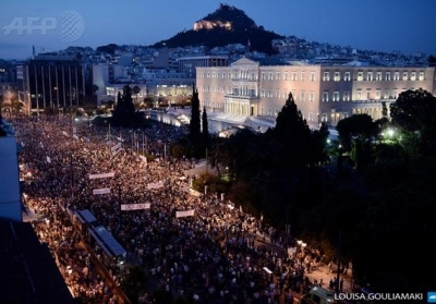 17 тисяч греків вийшли на протест проти 