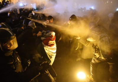 У Будапешті за два дні протестів затримали понад 50 осіб, постраждали 14 поліцейських
