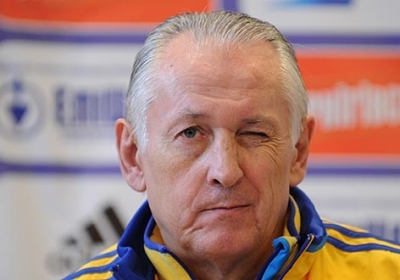 Фоменко продолжит тренировать сборную Украины до 2015 года