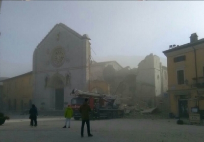 В Италии произошло мощное землетрясение магнитудой 6,6 баллов