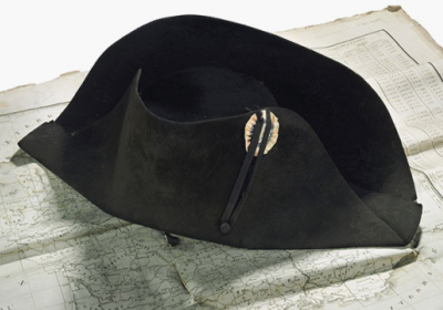 Шляпу Наполеона с его ДНК выставили на аукцион